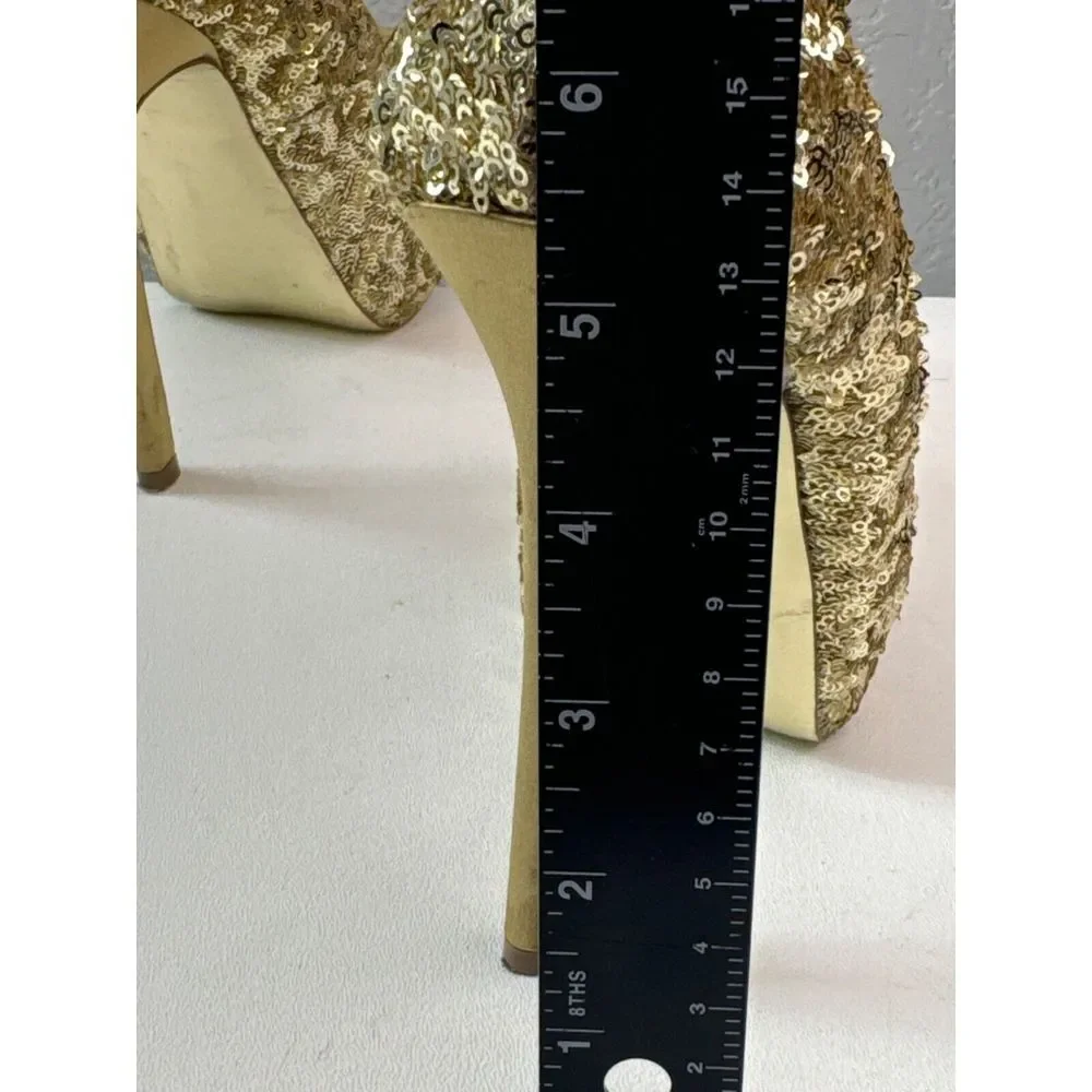 Steve Madden Size‎ 7.5 Sequin Platform High Heels